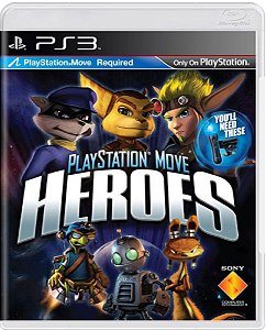 Jogo Playstation Move Heroes - Ps3  Mídia Física Usado