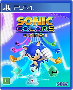 Jogo Sonic Colors Ultimate - Ps4 Mídia Física