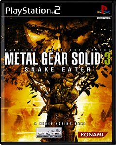 Jogo Metal Gear Solid 3 Snake Eater - PS2 Mídia Física Usado