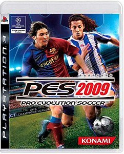Jogo Pro Evolution Soccer 2009 - Ps3 Mídia Física Usado