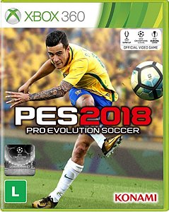 Jogo Pro Evolution Soccer 2018 - XBOX 360 Mídia Física Usado