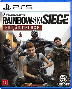 Jogo Rainbow Six Siege Edição Deluxe - PS5 Mídia Física