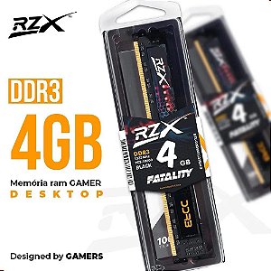 Memória Ram Ddr3 4gb 1333mhz Black | P/ Desktop