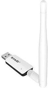 Adaptador Wireless USB Tenda U1 300Mbps com Antena 3.5dBi Destacável