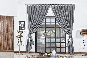 Cortina Imperial 2 Metros com Detalhe Pedraria