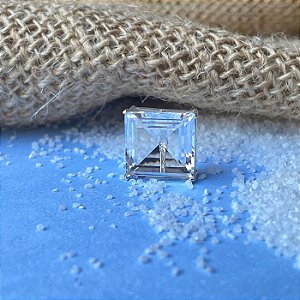 Pingente Quadrado Cristal 12mm