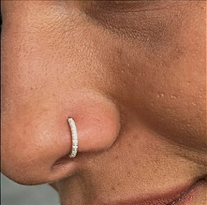 Piercing Argola Cravejada