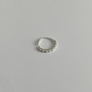 Piercing 9 Pedras Cristal