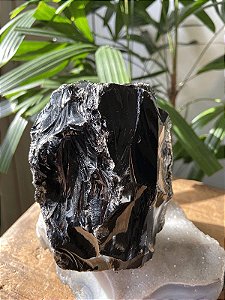 Difusor de Ambiente Obsidiana Bruta  | Proteção e Purificação