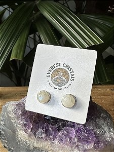 Brinco Pedra da Lua | Cristal de Desapego, Fluidez e Flexibilidade