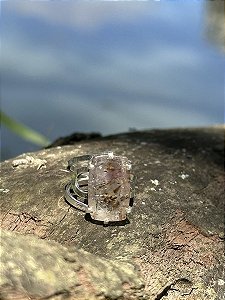 Anel Ajustável Super Seven | Cristal de Telepatia e Clarividência - Prata 925