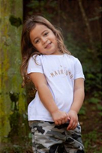 Camiseta Liberdade Branca - Kids