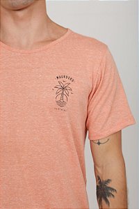 Camiseta Original Mauruuru Botonê Eco Unissex - Salmão