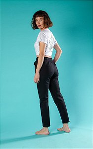 Calça Moletom Ecológico Unissex Toa - Preto