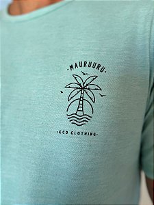 Camiseta Original Mauruuru Botonê Eco Unissex - Verde Absinto