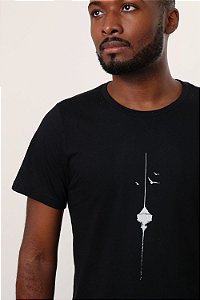 Camiseta Equilíbrio Unissex - Preta