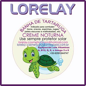 CREME CLAREANTE COM BANHA DE TARTARUGA