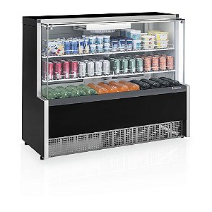 Vitrine Refrigerada Ar Forçado 1,40m Linha Aurora GELOPAR GPFA-140R