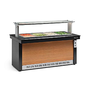 Mesa Refrigerada Linha Buffet Vitra GELOPAR GBRF-175 PR