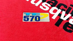 Adesivo do garfo traseiro Husqvarna TE 570