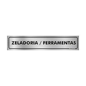 Placa Identificação - Zeladoria / Ferramentas - Aluminio