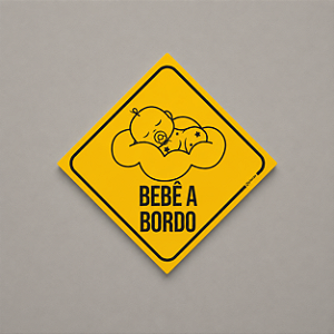 Adesivo - Bebê a bordo