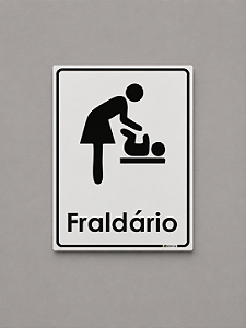 Placa Fraldário
