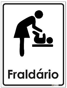 Placa Fraldário