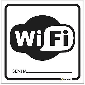 Placa de Sinalização - Metal