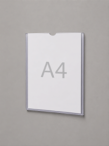 Display Porta Folha A4 Parede