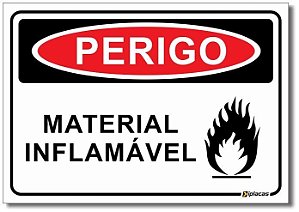 Perigo - Material Inflamável