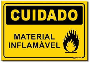 Cuidado - Material Inflamável