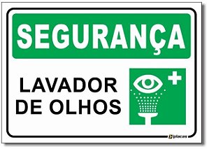 Segurança - Lavador de Olhos