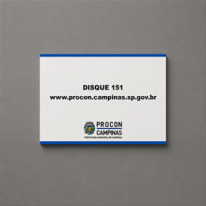 Placa Procon - 30x20cm
