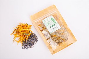 Escalda Pés/Sais de Banho no Envelope Kraft - 100 gr.