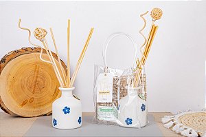Kit Difusor de Aroma em Cerâmica na Sacola | 150 ml