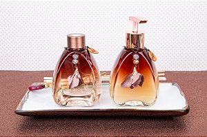 Kit Difusor de Aroma, Sabonete Líquido e Bandeja | Sementes do Brasil