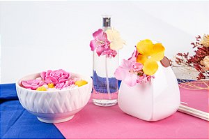 Linha Dolce Mamma - Difusor de Aroma, Home Spray e Vela Aromática