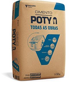 Cimento Poty Todas as Obras 50kg
