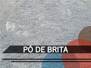 Carrada De Pó de Brita  - (6 metros cúbicos)