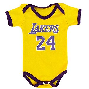 Body Bebê Basquete NBA Los Angeles Lakers