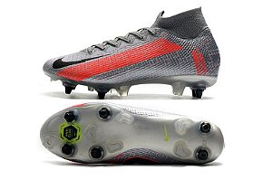 chuteira nike vermelha cano alto