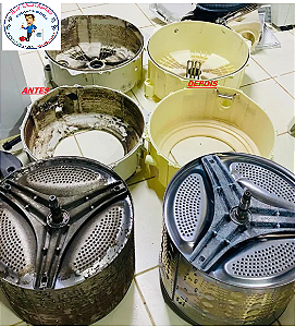 LIMPEZA E HIGIENIZAÇÃO MAQUINA DE LAVAR