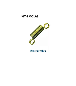 Kit 4 Molas Tirante Lavadora Electrolux Lte12 Lte09 Ltc10 - alado