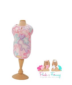 Blusa Soft Urso/ Rosa