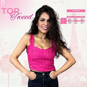 Top Tweed Malloo Pink