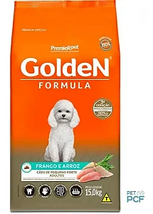 Golden Cães Raças Peq Frango AD 15kg
