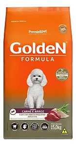 Golden Cães Raças Peq Carne AD 15kg