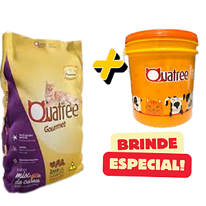 Quatree Gourmet Gatos Mix de Carnes 10kg
