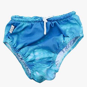 Sunga Tie Dye Azul
